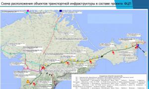 «Грандиозная стройка»: как трасса «Таврида» изменит жизнь крымчан и туристов Карта прохождения трассы таврида в крыму